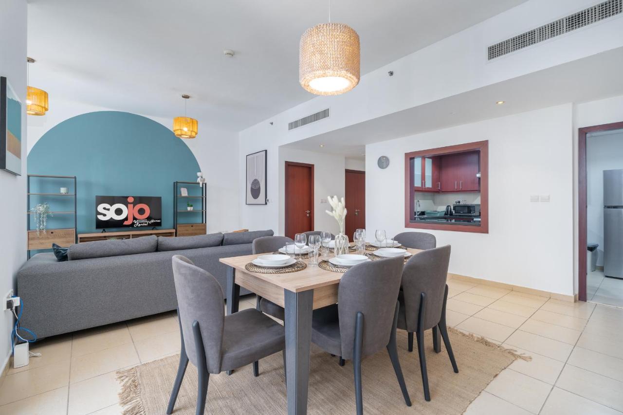 Jbr Beach Bliss One Three Bedroom Luxury Apartments By Sojo Stay Dubai Exteriör bild