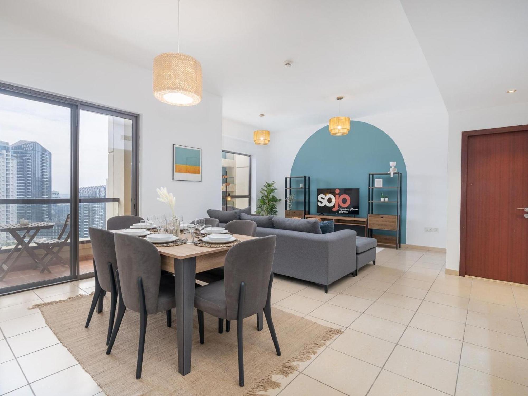 Jbr Beach Bliss One Three Bedroom Luxury Apartments By Sojo Stay Dubai Exteriör bild