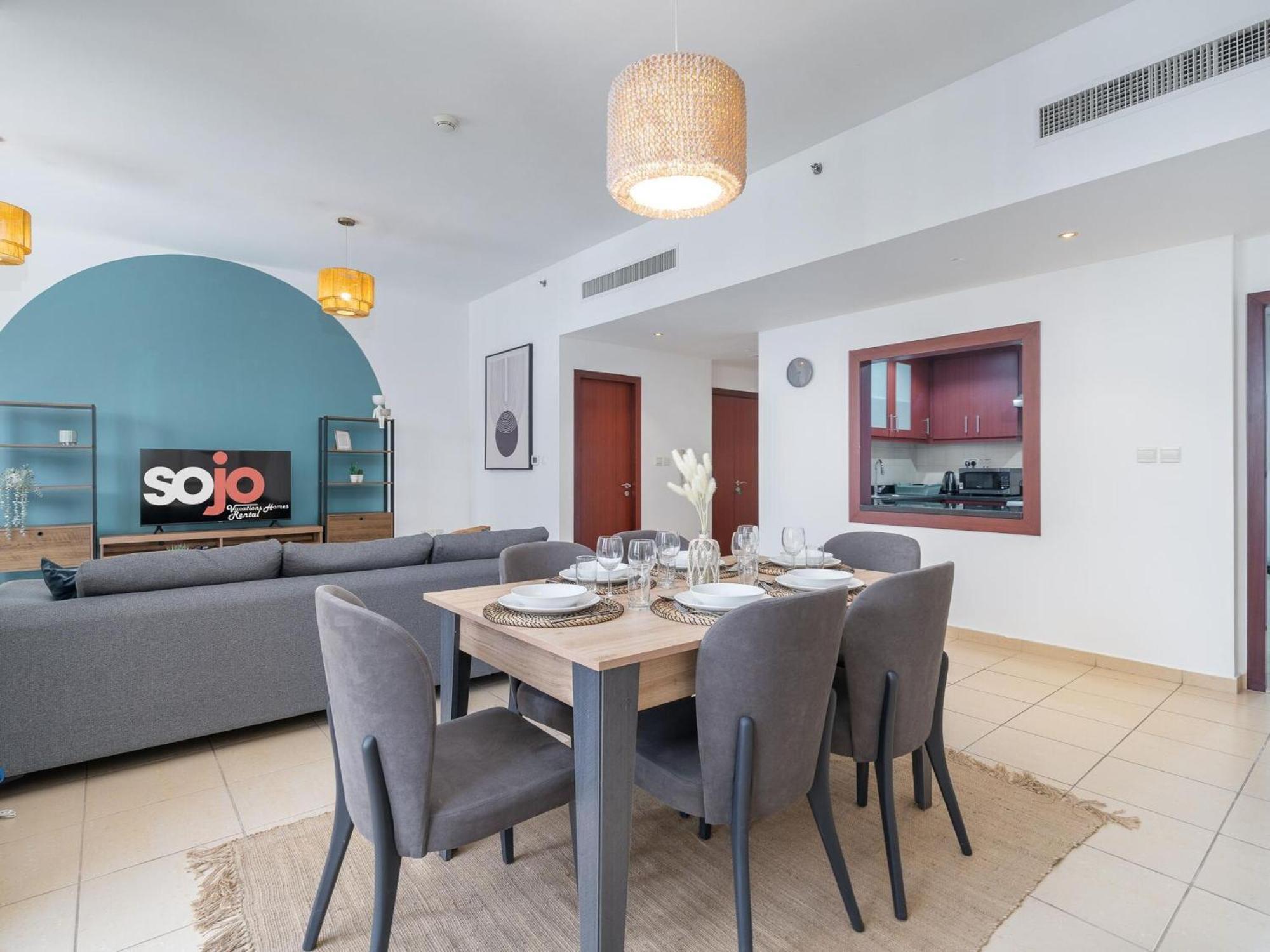 Jbr Beach Bliss One Three Bedroom Luxury Apartments By Sojo Stay Dubai Exteriör bild